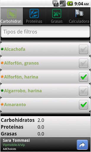 Cálculo Zona - Dieta Zona