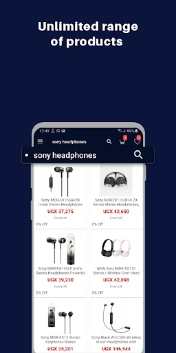 Masikini: Online shopping Screen 2