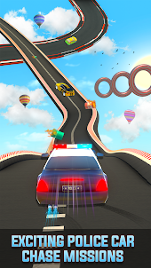 警车游戏3d离线: 警察城市汽车竞赛游戏没有互联网
