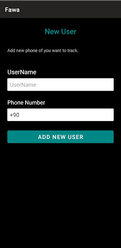 Fawa : Online Tracker Screen 3