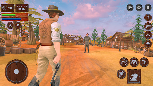 West Cowboy Outlaw Sheriff screenshot 2