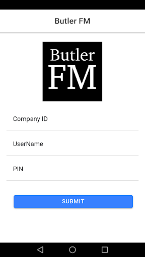 Android application Butler FM screenshort