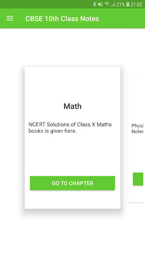 Android application 10th Class CBSE Notes (All Su screenshort
