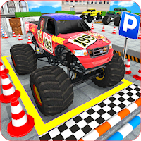 Monster Truck Parking: Hard Car Parking Simulator