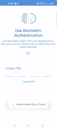 RegTrack Screen 2