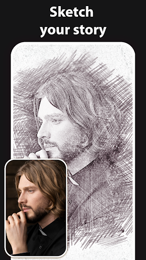 Screenshot of Pencil Sketch Photo Editor