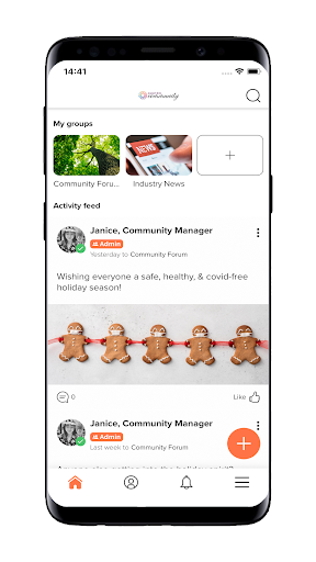 Expert Link Community Screen 2