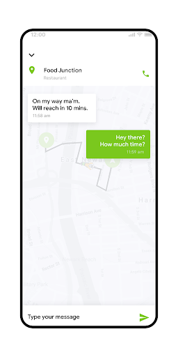 Julči Delivery Screen 3