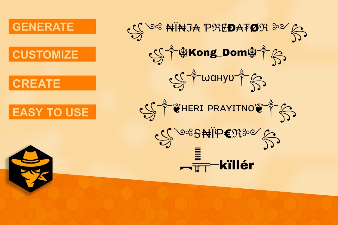 Symbols Creator Nickname Generator For Ff By Zipoapps Android Apps Appagg