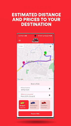 Travelcab:Taxi in Zambia Screen 2