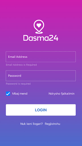 Android application Dasma24 Business screenshort