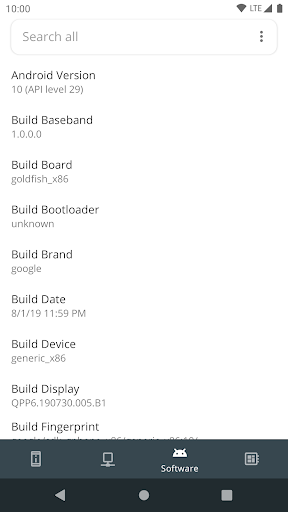 Device Info Screen 3