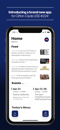 Android application Clifton-Clyde USD 224, KS screenshort