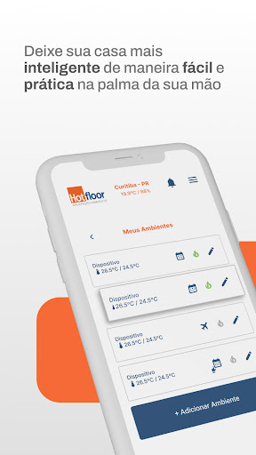 Android application Hotfloor screenshort