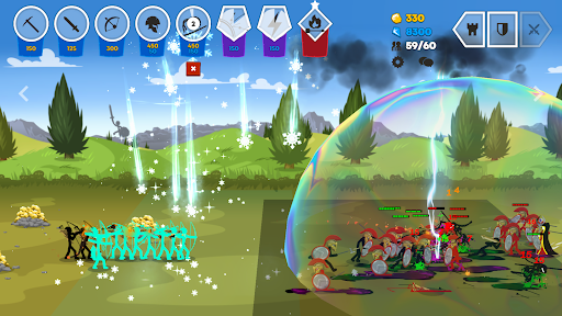 Stick War 3 v2023.2.1060 MOD APK (Unlimited Money, Gems, And free Summon) Gallery 1