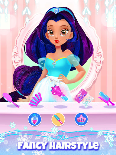 Girl Games: Princess Hair Salon Makeup Dress Up  screenshots 2