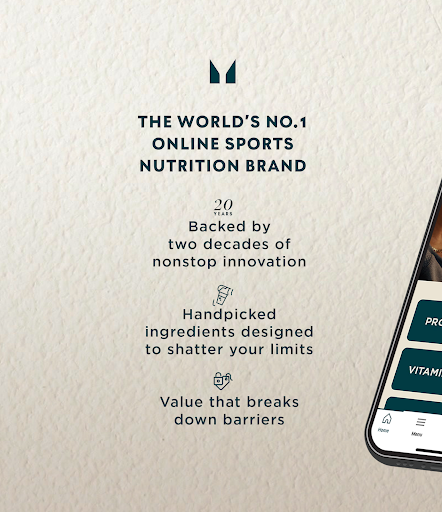 Screenshot of Myprotein: Fitness & Nutrition
