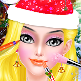 Christmas Girl Makeup & Makeover icon