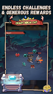 Crazy Ninja Cat - Idle Arena