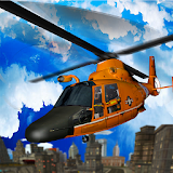 Flying Helicopter Rescue 2017 icon