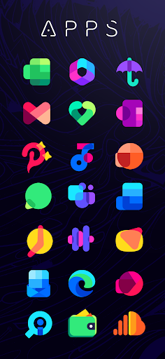 Screenshot of Hepta Lite Icons Theme UI