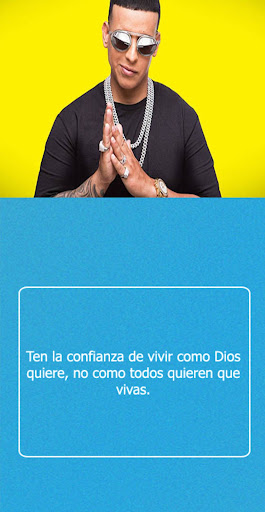 Android application Daddy Yankee Frases screenshort