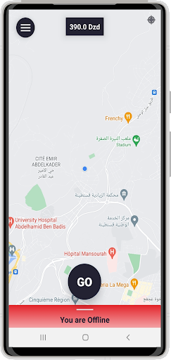Android application GO Driver screenshort