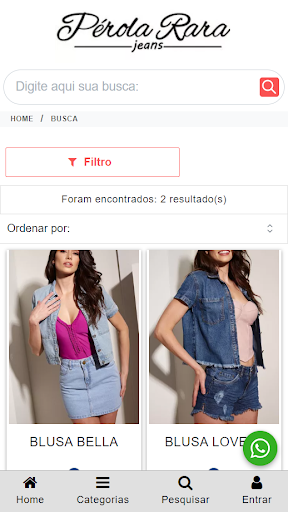 Perola Rara Jeans Screen 3