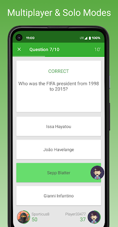 Soccer Fan Quiz - Screenshot 2