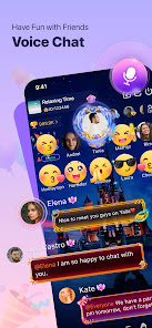 Captura de Pantalla 1 HD star  - Voice Chat Rooms android