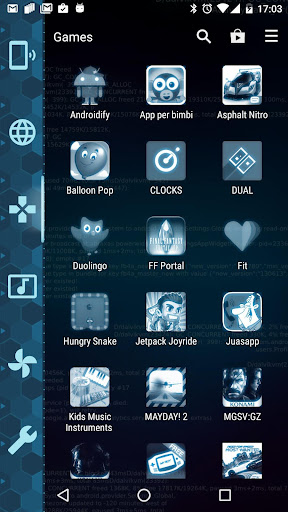 Jarvis Theme for Smart Launche Screen 2