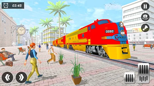 Train Driving 3D - Train Games