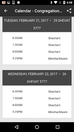 Congregation Beth Sholom Screen 2