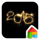 Happy 2015 dodol theme icon