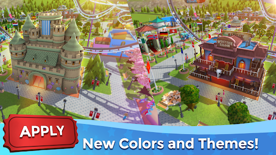 RollerCoaster Tycoon Touch MOD APK (أموال غير محدودة) 5