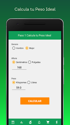 Android application Dietas Saludables screenshort