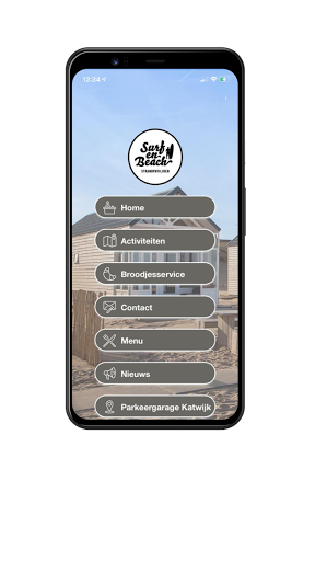 Android application Surf en Beach screenshort