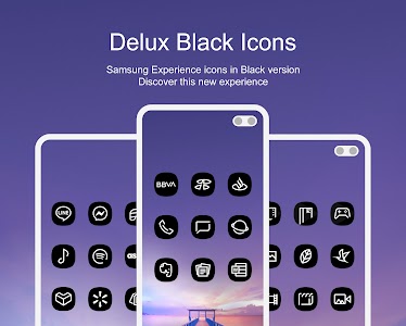 Delux Black - Icon Pack 1.5.7 (Patched)
