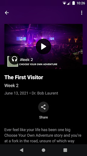 Screenshot of Granger Community Church
