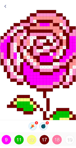 Pixel Magic Draw Art Numbers