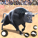 Bull Fighting-Bull Attack Game icon