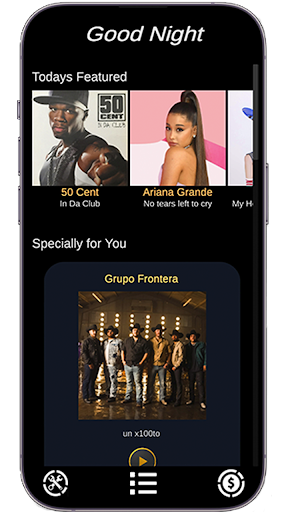 Android application Atlas: music & podcasts screenshort
