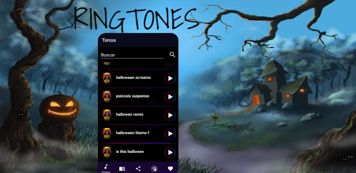 Android application Halloween Miedo Ringtones screenshort