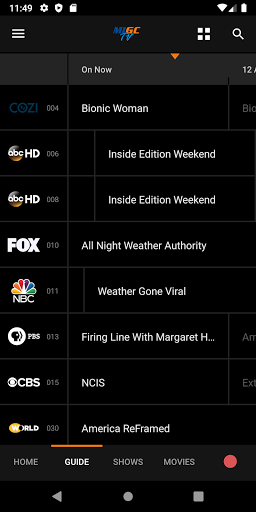 Screenshot of MLGC TV