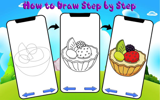 How to Draw Dessert Cake - Learn Drawing