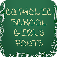 School Girls Font for FlipFont , Cool Fonts Text