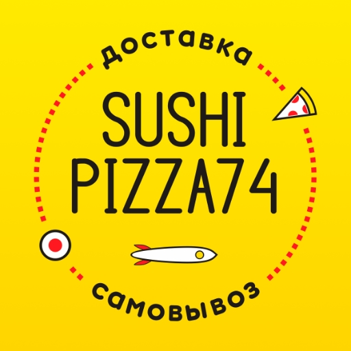 SushiPizza74 logo