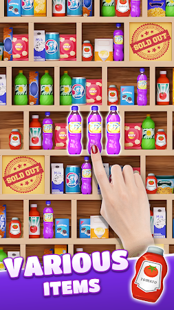 Game screenshot Goods 3D Sorting: Match Games apk download