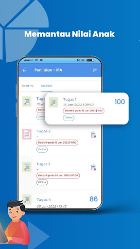 Portal Sekolah - Orang Tua Screen 2