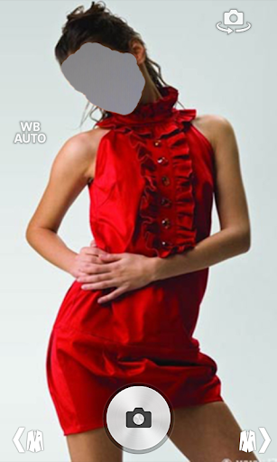 Android application Women fashion dress montage screenshort